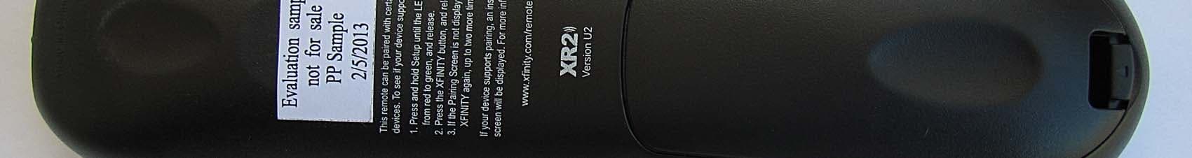 Comcast XR2 RF4CE 2 Device 2013 - FCC ID MG3-4268BC1 - Universal Electronics Inc (4)