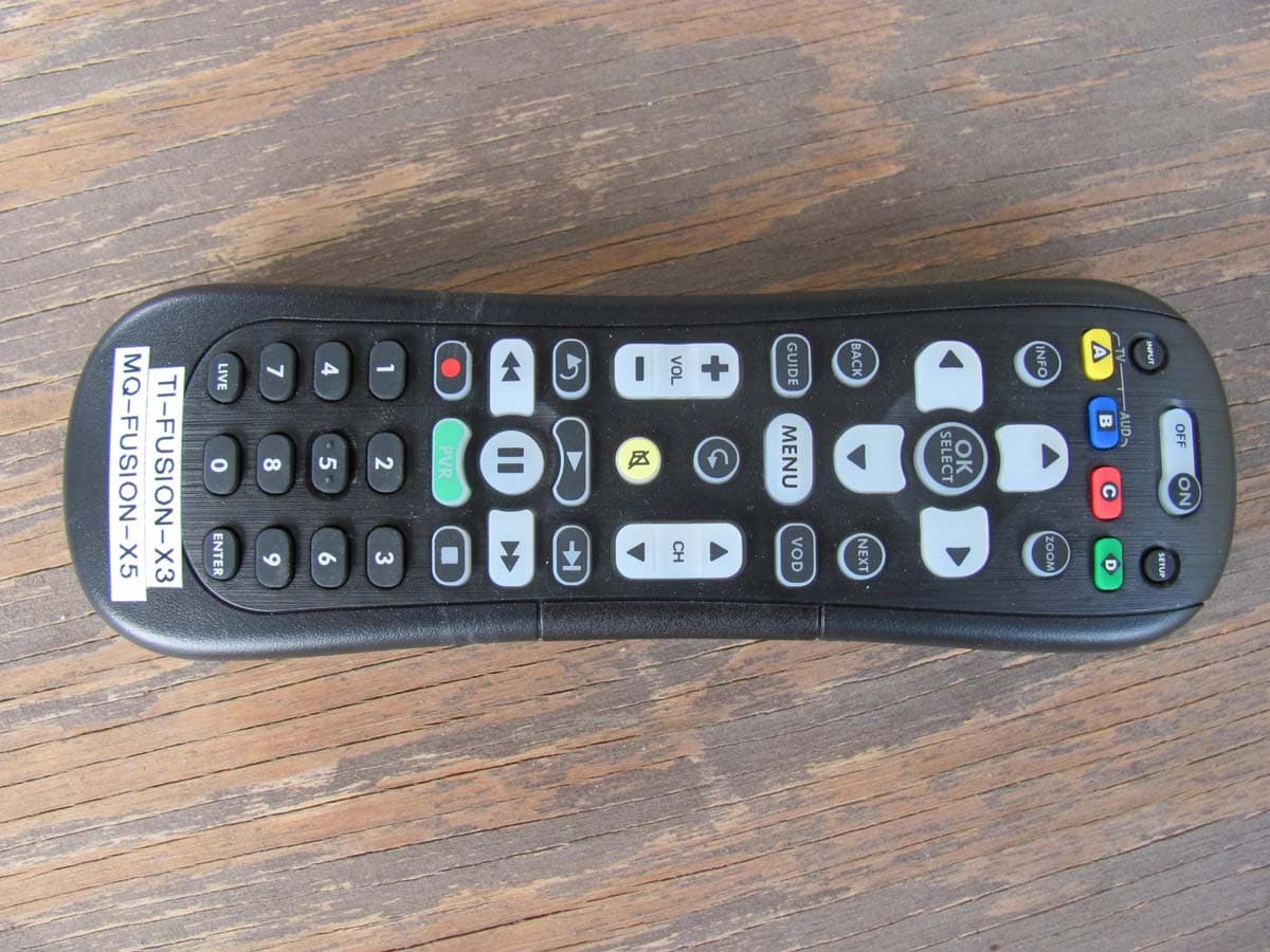 UEI Fusion Plus QWERTY KB Remote 2012 - FCC ID MG3-5110 - Universal Electronics Inc