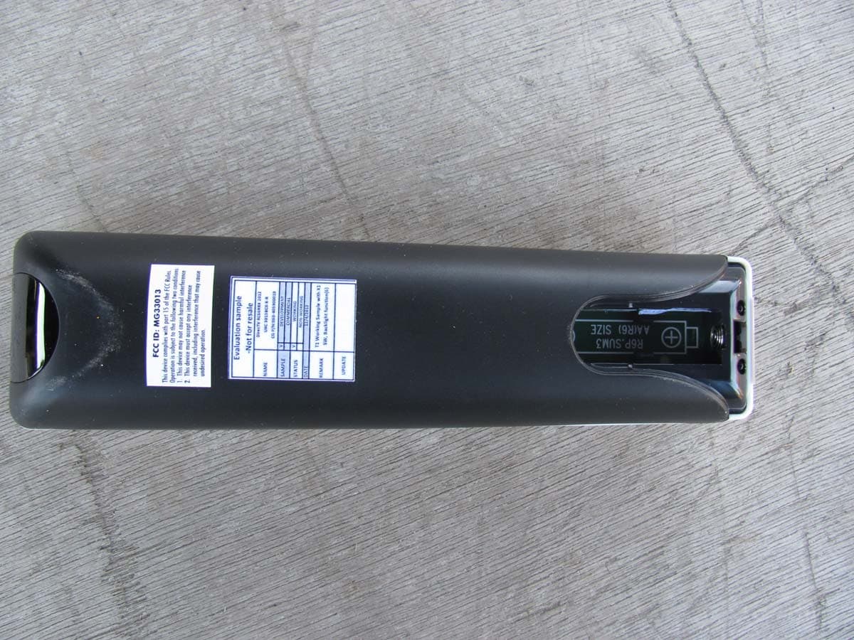DirecTV RC66RBX 2012 - FCC ID MG33015 - Universal Electronics Inc