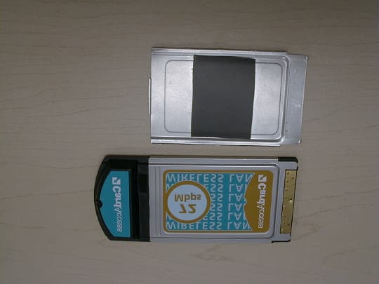 5.15 - 5.35 GHz UNII CardBusTransceiver model CAWC - FCC ID MHI-CAWCB500 - Card Access Inc (3)