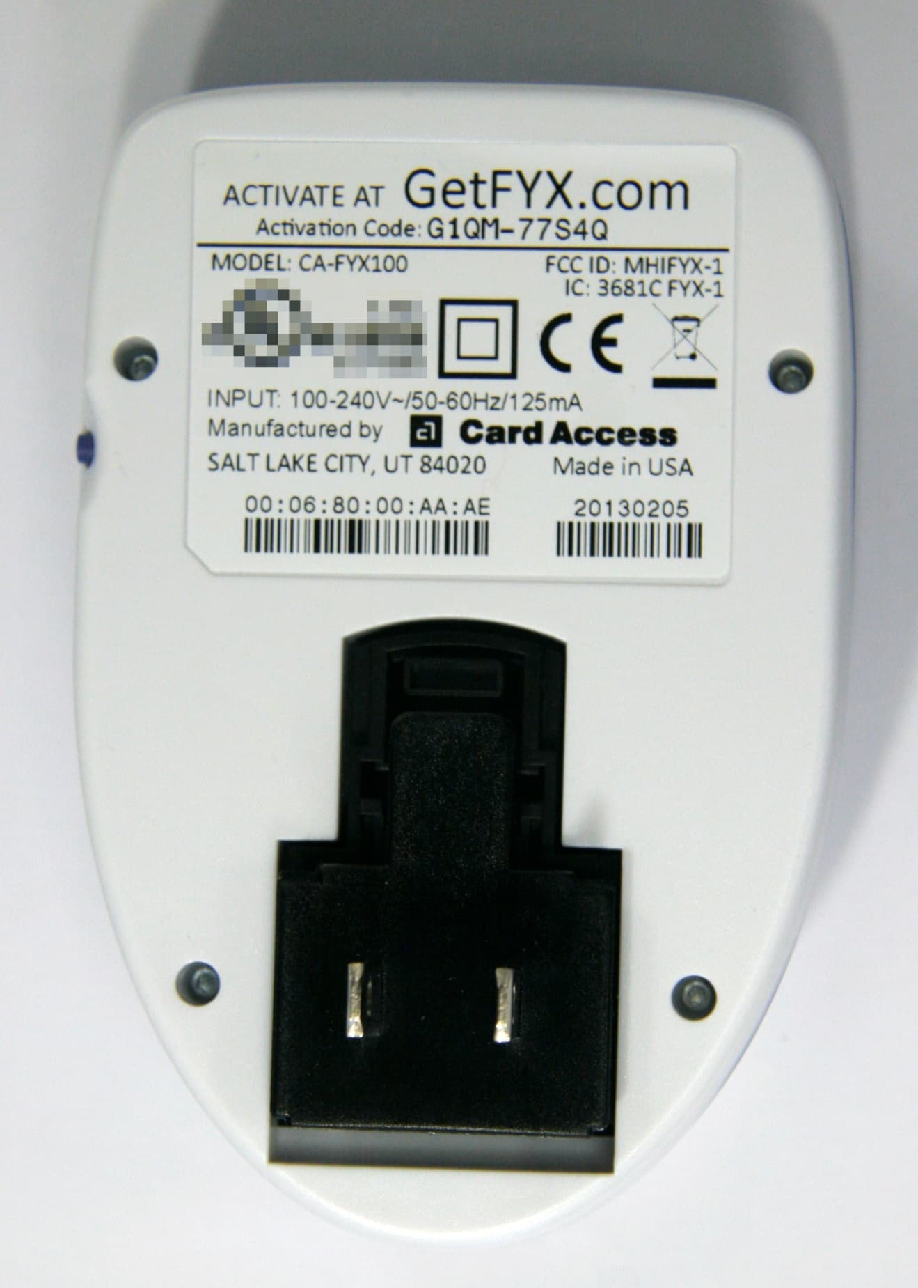 WLAN 802.11bgn 2.4GHz 1x1 and BLE v4.0 Bridge - FCC ID MHIFYX-1 - Card Access Inc (2)