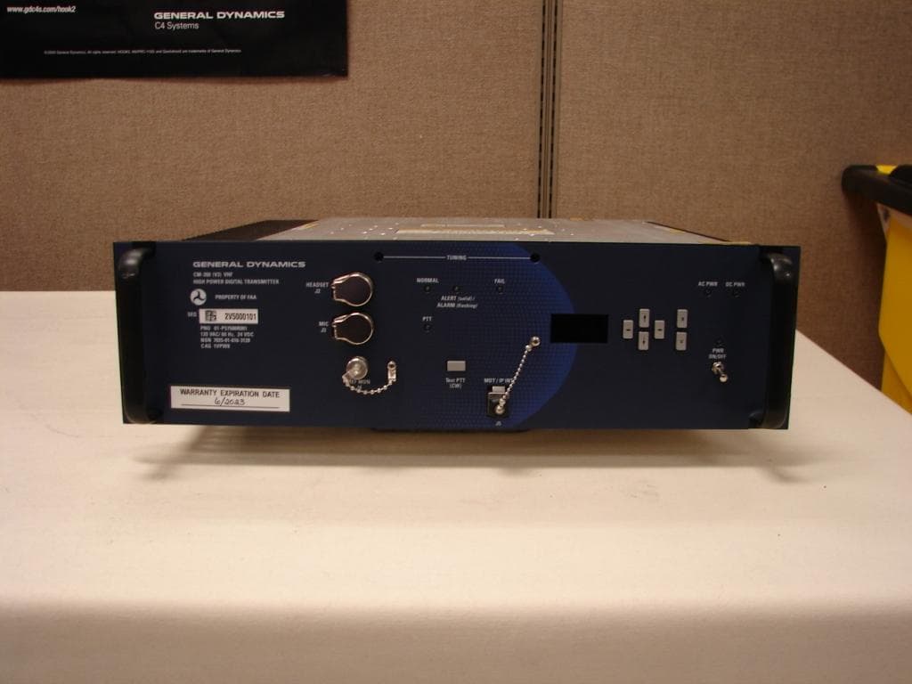 CM-350 (V2) Air Traffic Control VHF Digital Transmitter (VDT) - FCC ID MIJCM350V2 - General Dynamics Mission Systems (2)