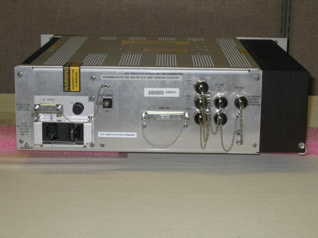 CM-350 (V2) Air Traffic Control VHF Digital Transmitter (VDT) - FCC ID MIJCM350V2 - General Dynamics Mission Systems