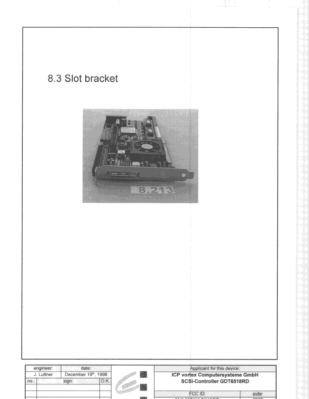 JBP - Part 15 Class B Computing Device Peripheral - FCC ID MJLMONA6X18RD - ICP Vortex Computersysteme GmbH (3)