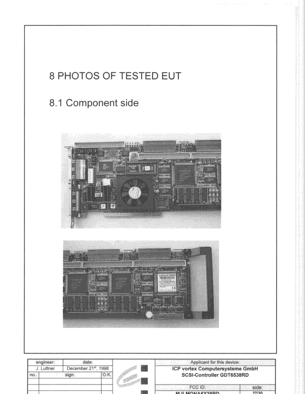 JBP - Part 15 Class B Computing Device Peripheral - FCC ID MJLMONA6X38RD - ICP Vortex Computersysteme GmbH (2)