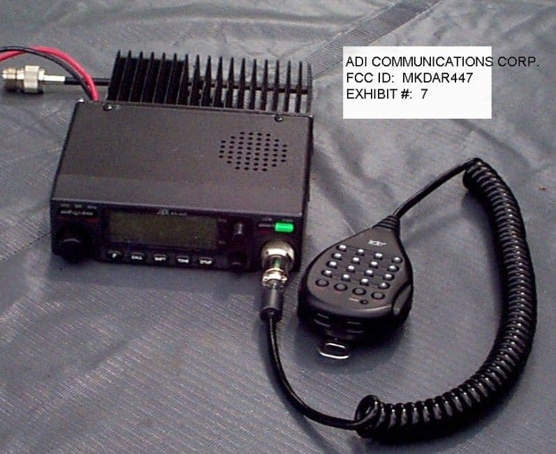 CSR - Scanning Receiver - FCC ID MKDAR447 - ADI Communications Corporation