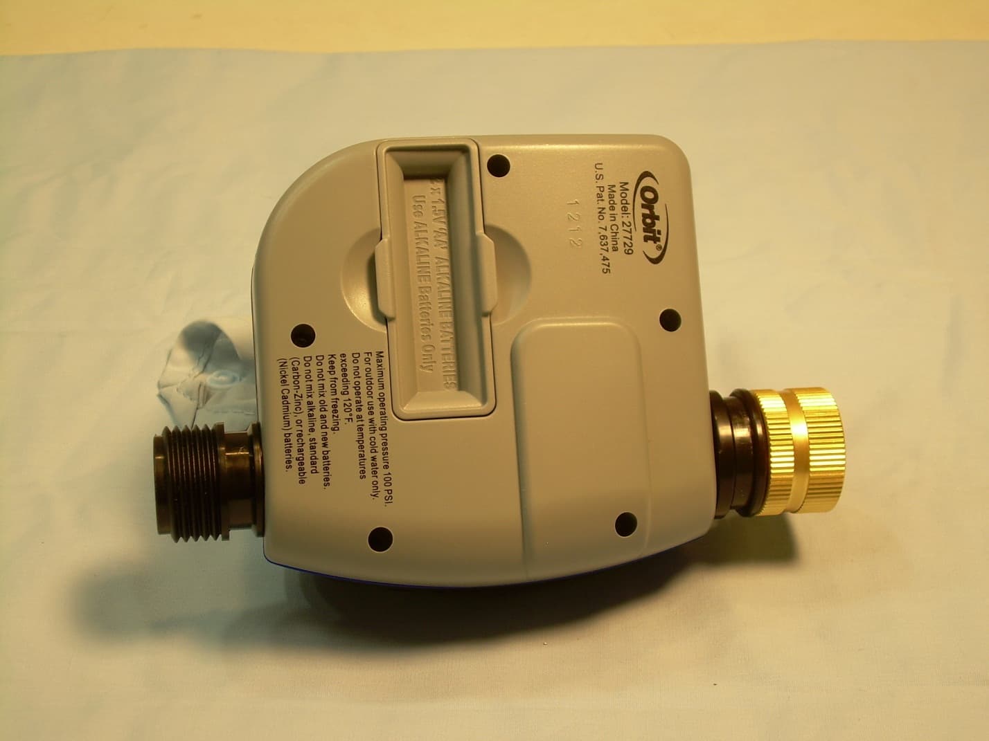 Outlet Hose Faucet Timer - FCC ID ML6HT8ZB001 - Orbit Irrigation Product Inc. (3)