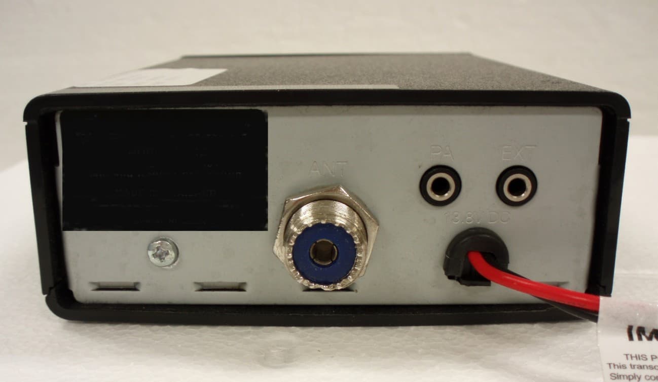 CB TRANSCEIVER - FCC ID MMA1001Z - Midland Radio Corporation