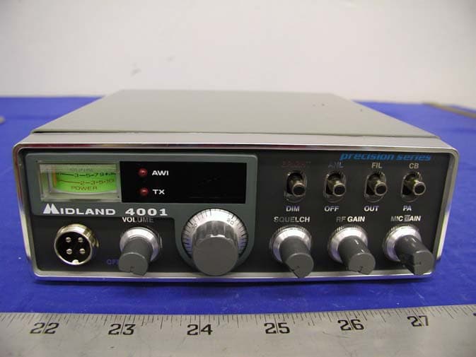 Mobile CB Radio - FCC ID MMA4001 - Midland Radio Corporation