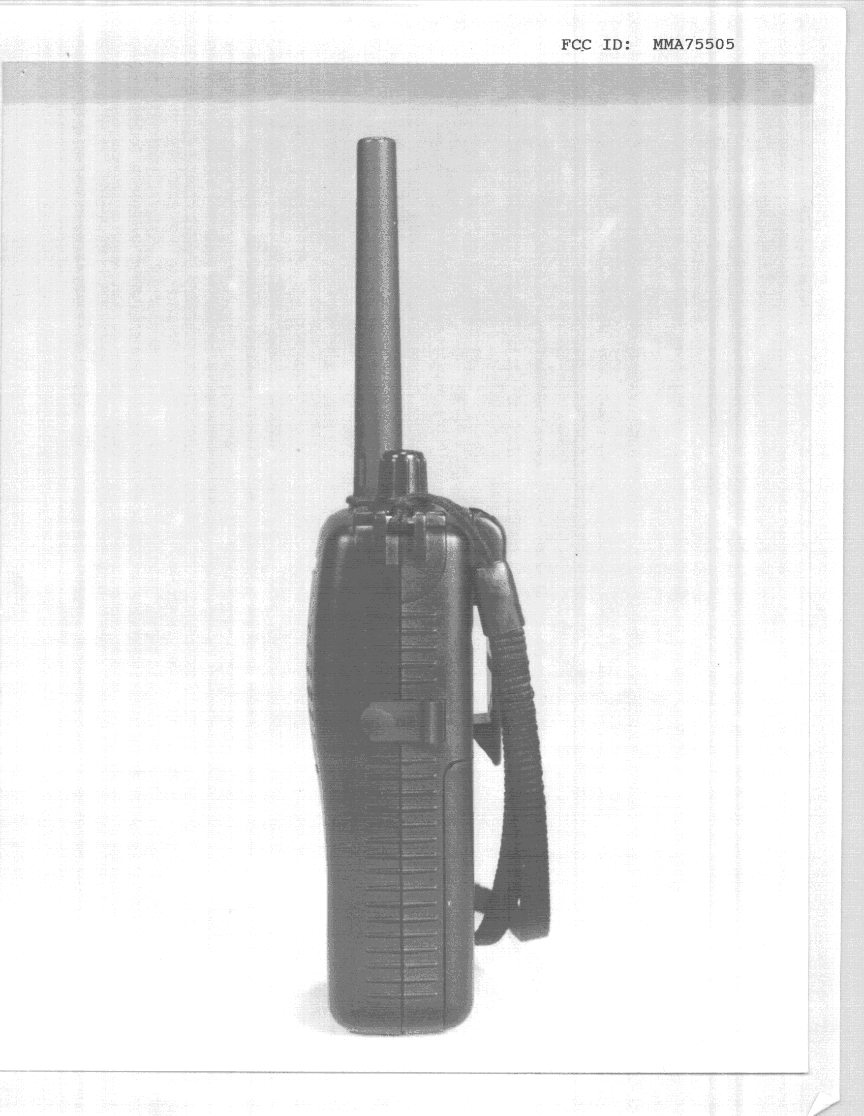 FRF - Part 95 Family Radio Face Held Transmitter - FCC ID MMA75505 - Midland Radio Corporation (3)