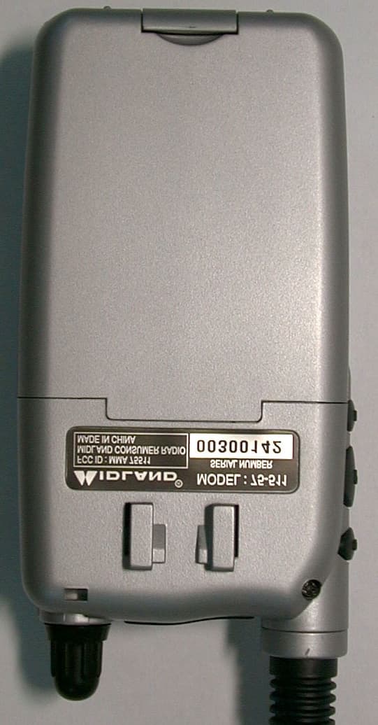 UHF Portable Transceiver - FCC ID MMA75511 - Midland Radio Corporation (2)