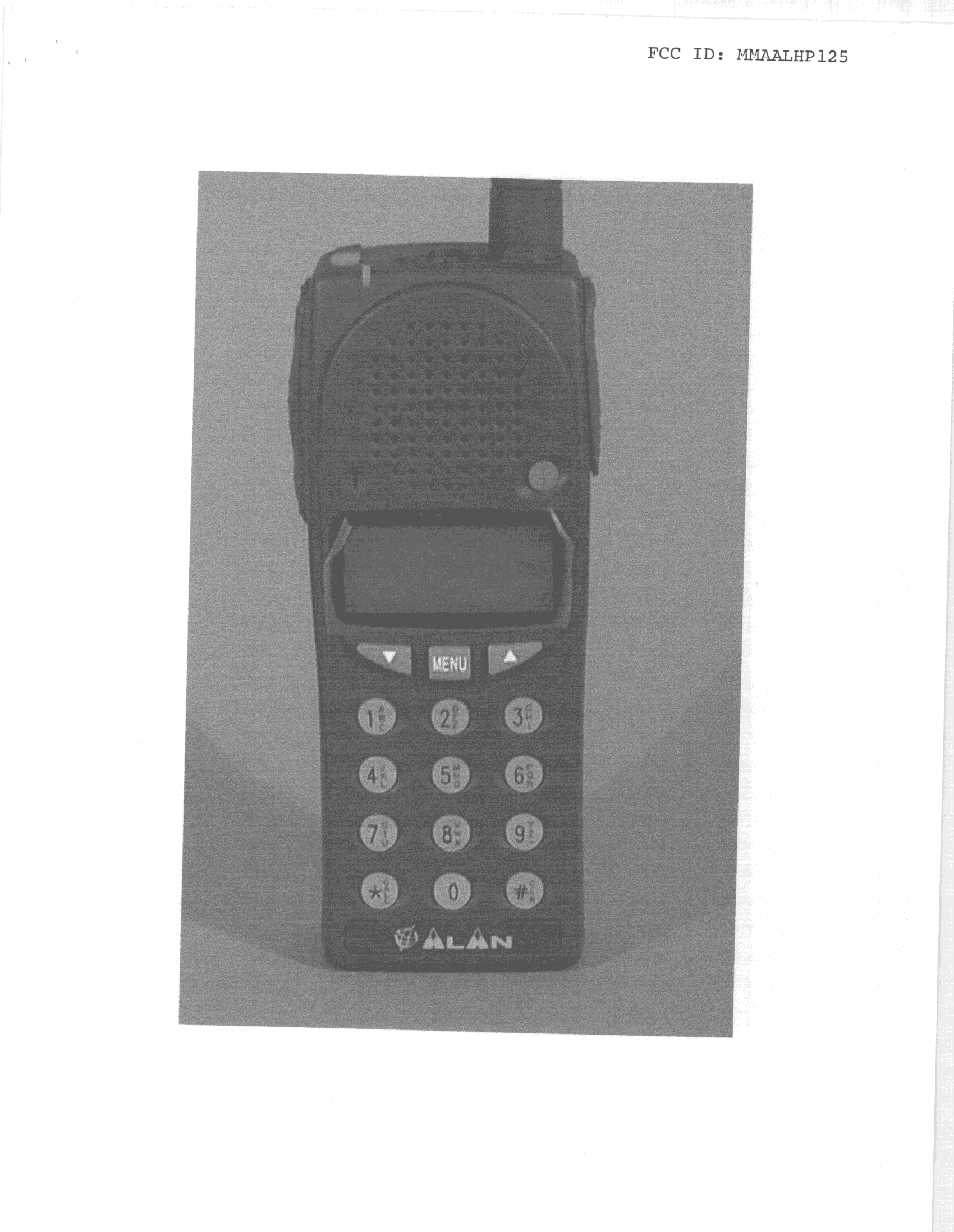 TNB - Licensed Non-Broadcast Station Transmitter - FCC ID MMAALHP125 - Midland Radio Corporation