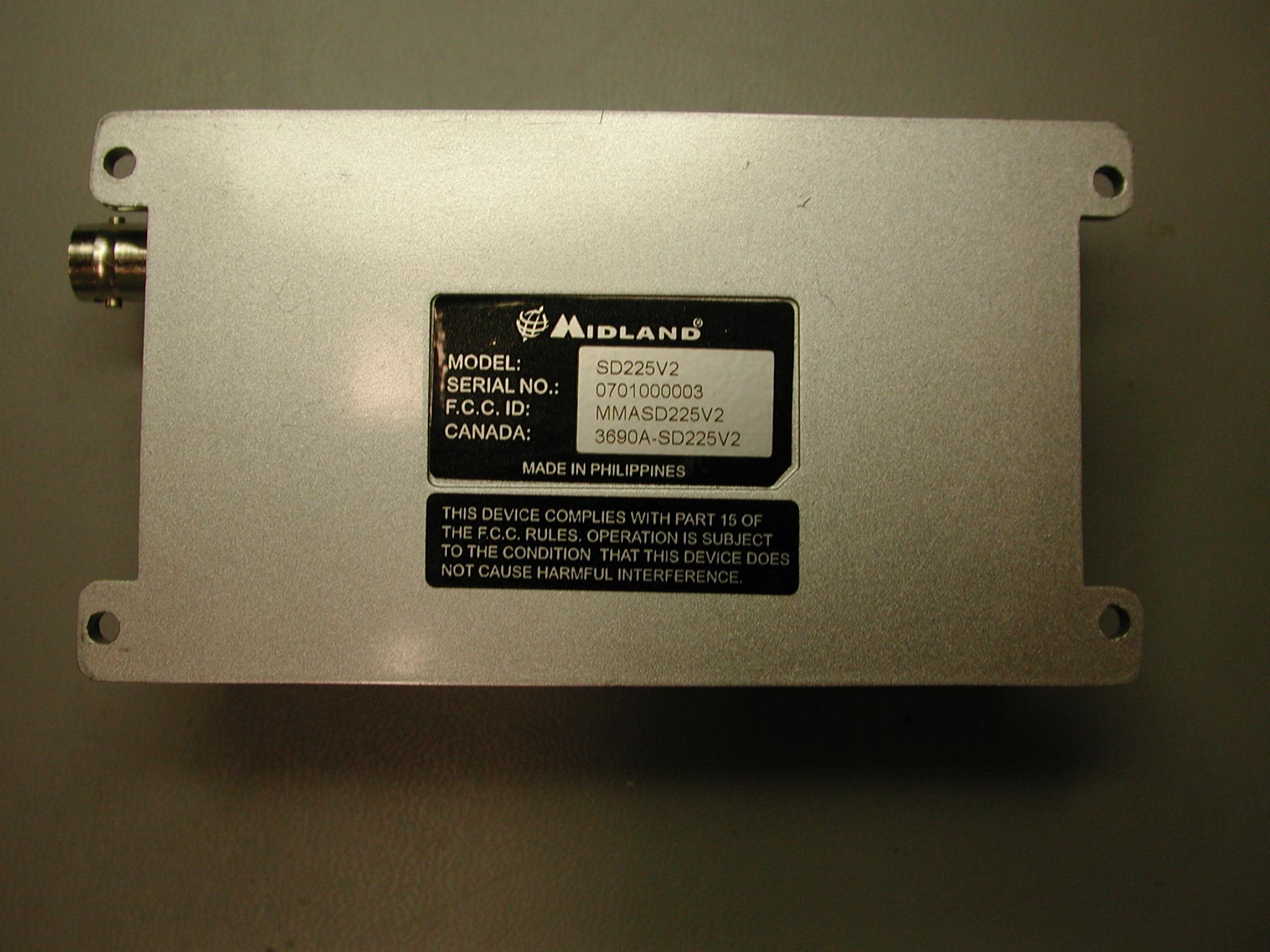DATA MODULE - FCC ID MMASD225V2 - Midland Radio Corporation (2)