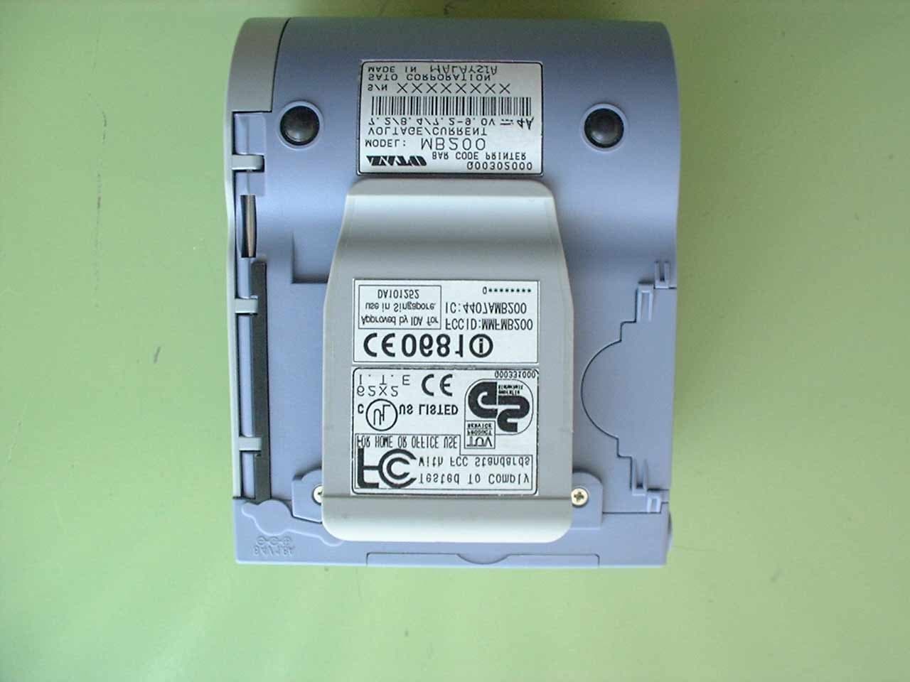 Wireless Barcode Printer - FCC ID MMFMB200 - Sato Corporation
