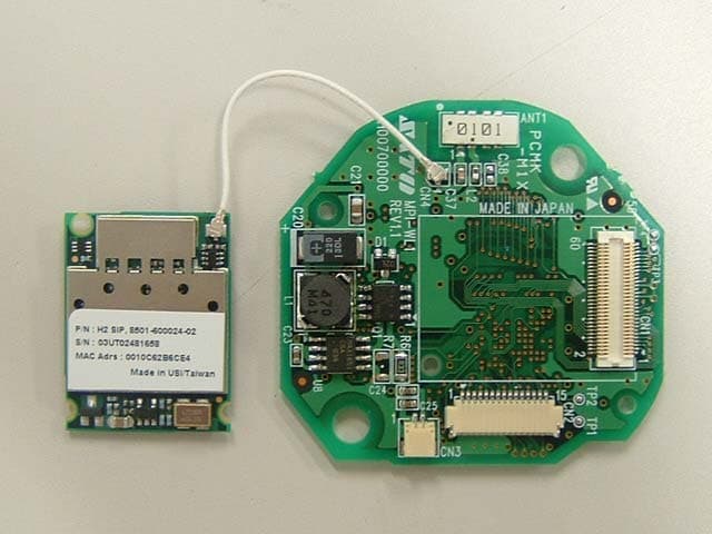 802.11b Transceiver module for printer - FCC ID MMFMB200-W1 - Sato Corporation
