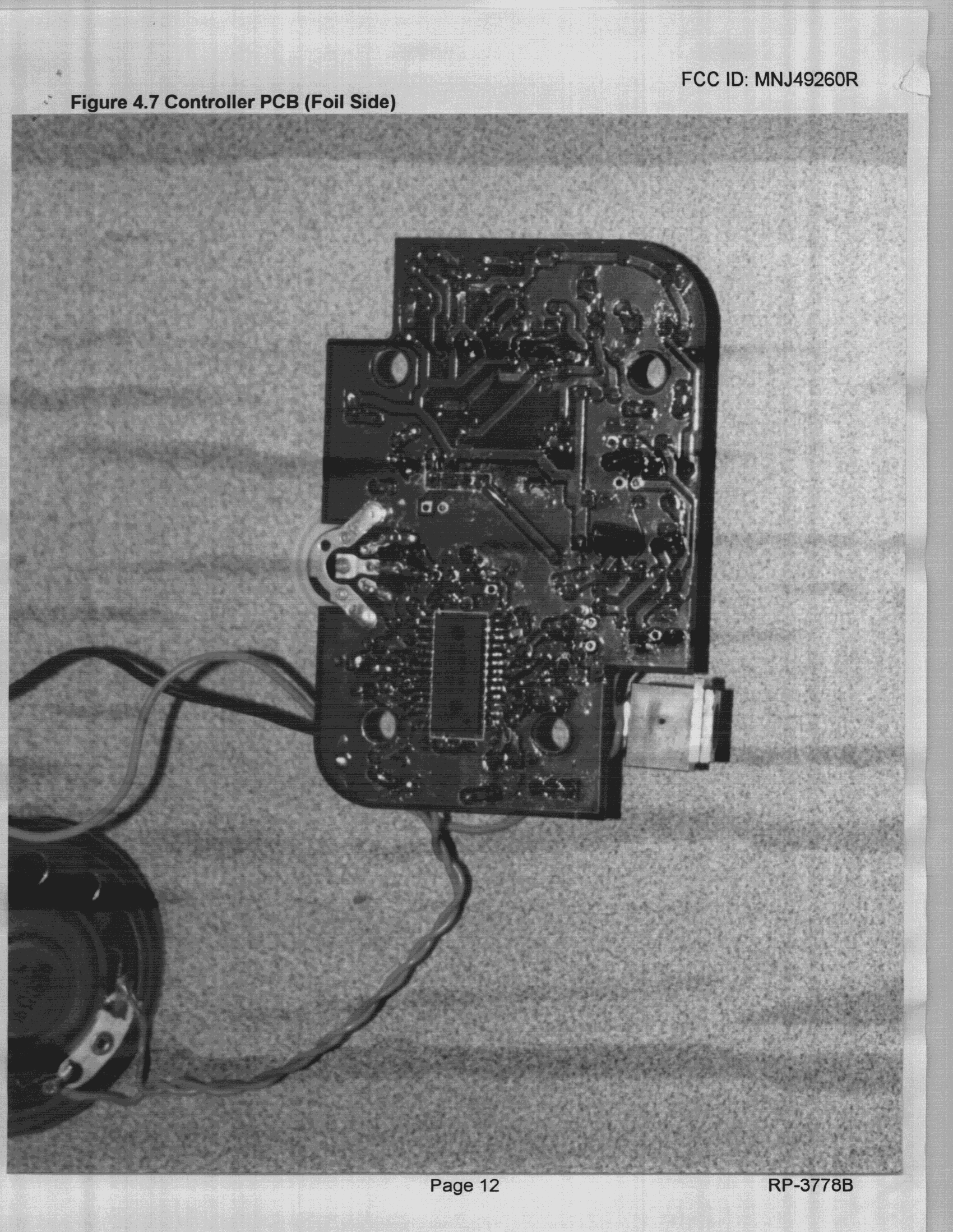 Baby Monitor Receiver - FCC ID MNJ49260R - Dorel Juvenile Group (5)