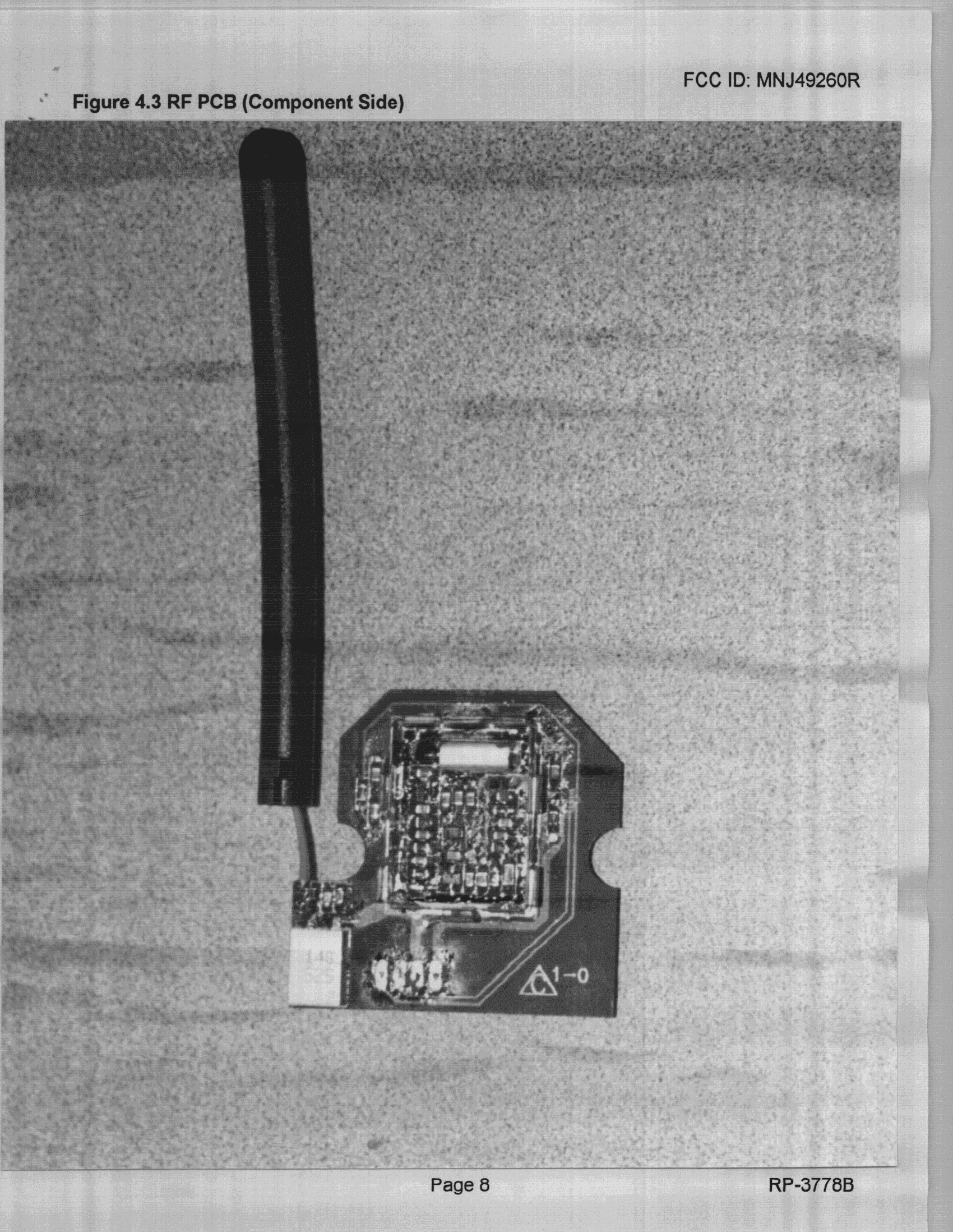 Baby Monitor Receiver - FCC ID MNJ49260R - Dorel Juvenile Group (4)