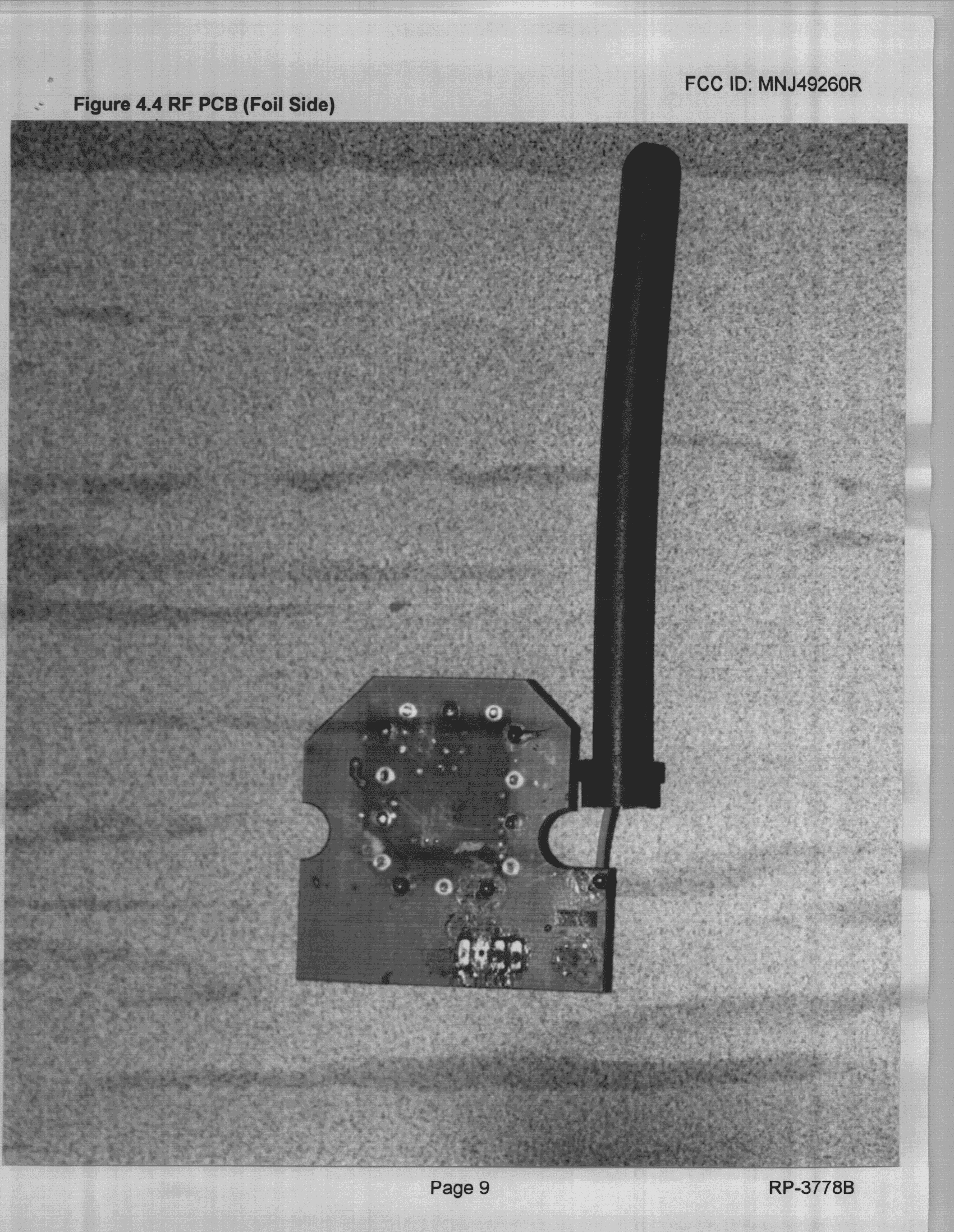Baby Monitor Receiver - FCC ID MNJ49260R - Dorel Juvenile Group (3)