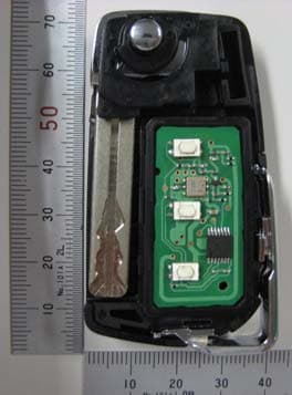 RKE Transmitter - FCC ID MOZB95TH - Tokai Rika Co Ltd (2)