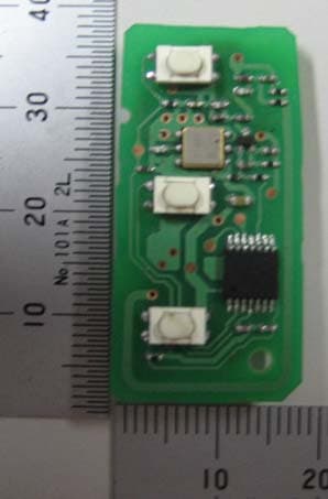 RKE Transmitter - FCC ID MOZB95TH - Tokai Rika Co Ltd (3)
