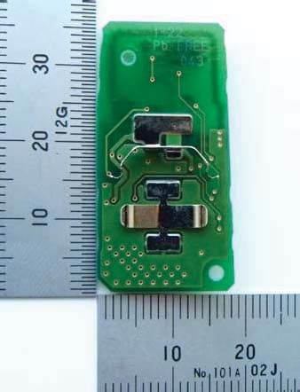 RKE Transmitter - FCC ID MOZB97TZ - Tokai Rika Co Ltd (2)