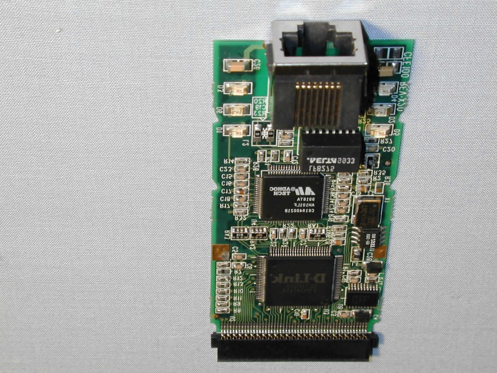 Ethernet PC LAN Card - FCC ID MQ4CFE100 - Abocom Systems Inc