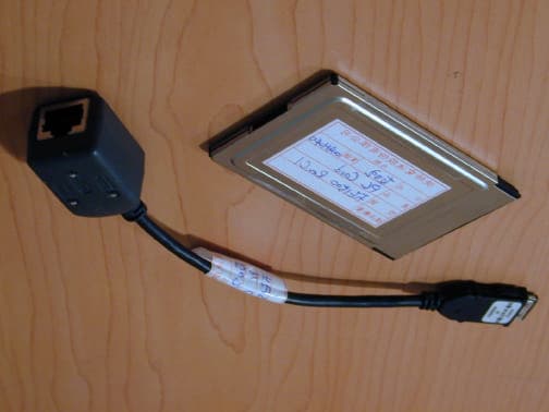10/100M Fast Ethernet PC Card - FCC ID MQ4FE1500C - Abocom Systems Inc (3)