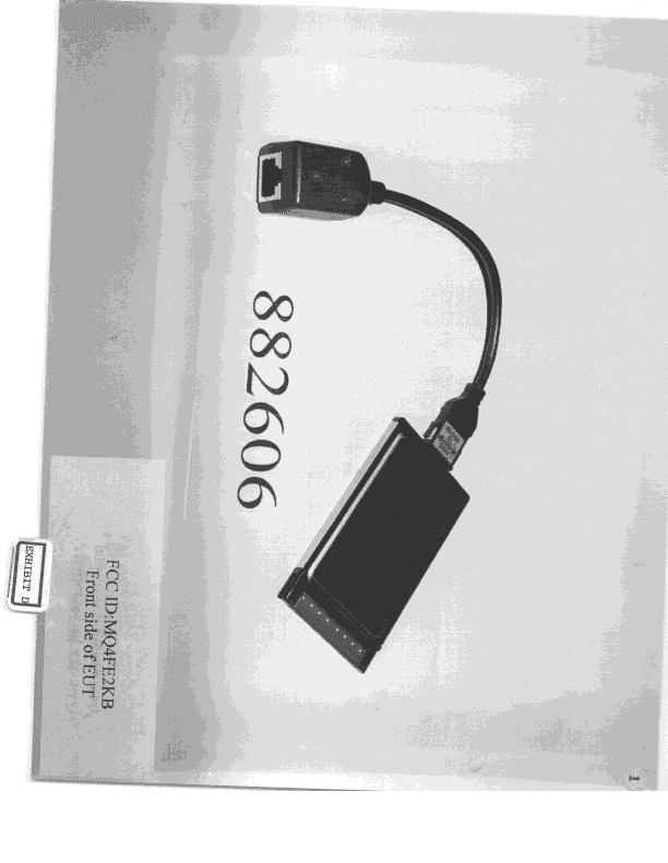 Ethernet Card - FCC ID MQ4FE2KB - Abocom Systems Inc (2)