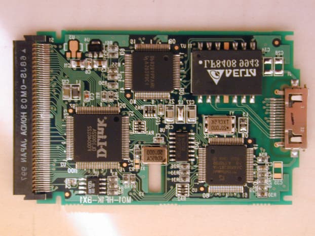 Phoneline & Ethernet PC LAN Network Card - FCC ID MQ4HF1000B - Abocom Systems Inc