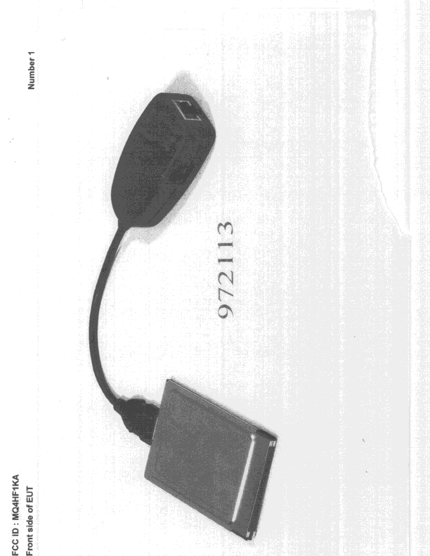 Ethernet PC Card - FCC ID MQ4HF1KA - Abocom Systems Inc (2)