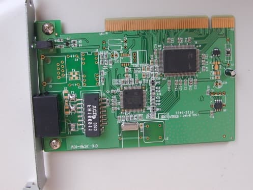 PCI HomeLine Network Adaptor - FCC ID MQ4HP2000 - Abocom Systems Inc