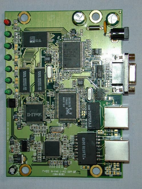 HomeNet-To-Ethernet Bridge Hub - FCC ID MQ4HXX2000 - Abocom Systems Inc
