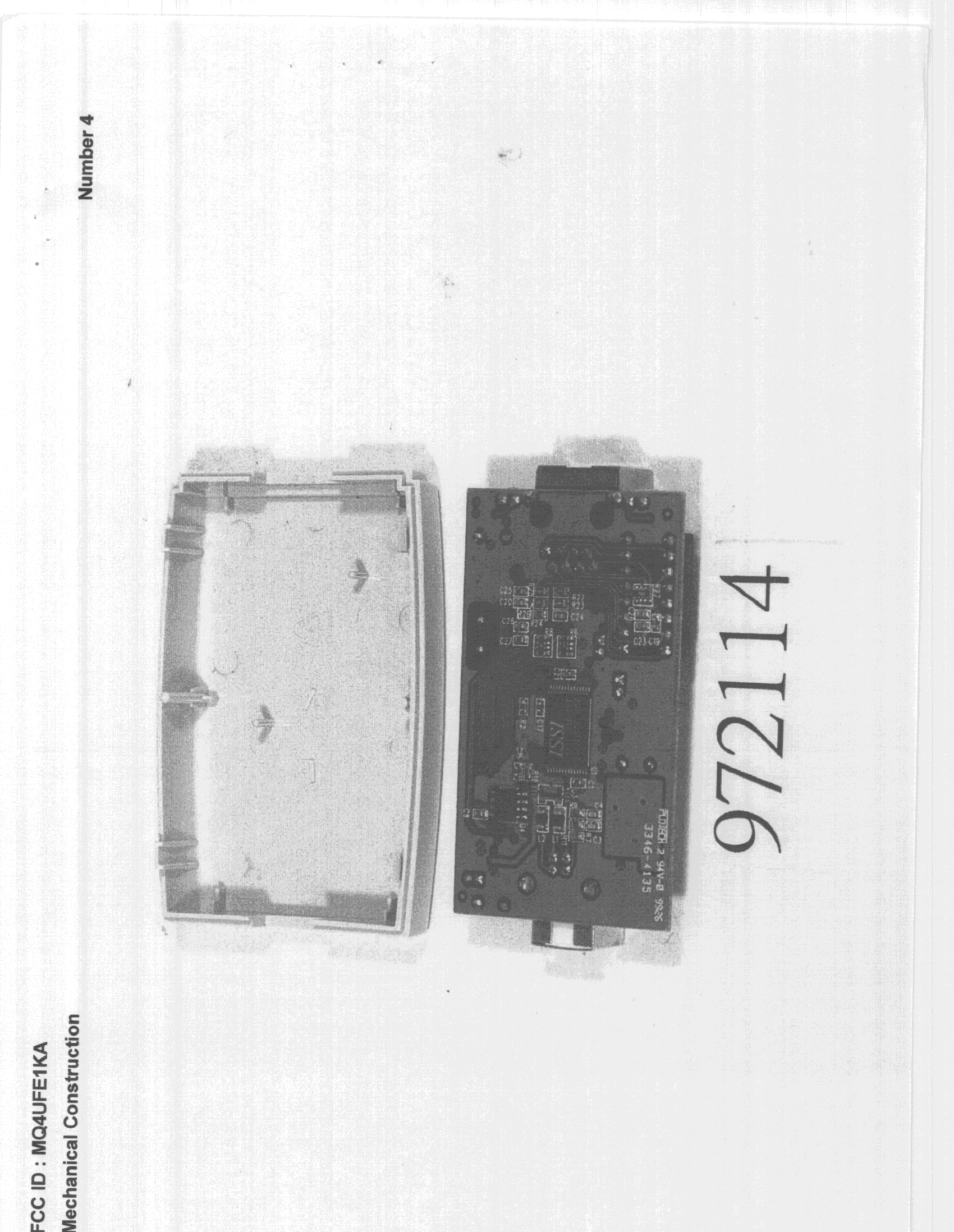 USB Ethernet Adapter - FCC ID MQ4UFE1KA - Abocom Systems Inc (3)