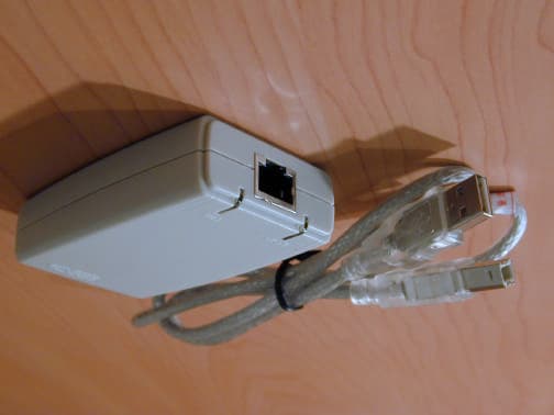 Ethernet Adapter - FCC ID MQ4UFE1KB - Abocom Systems Inc
