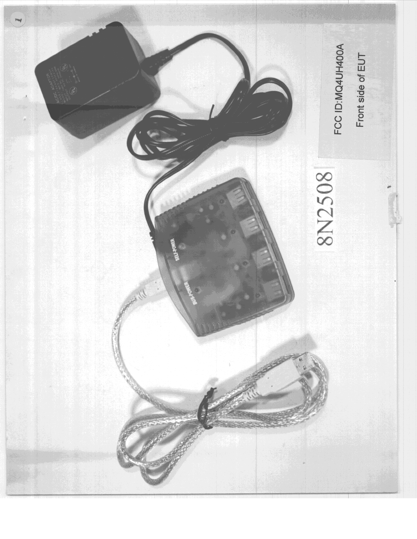 JBP - Part 15 Class B Computing Device Peripheral - FCC ID MQ4UH400A - Abocom Systems Inc