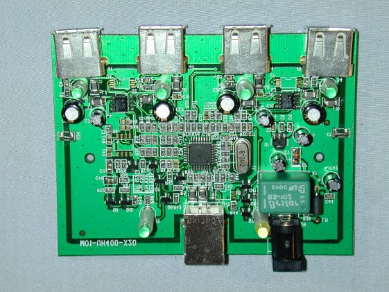 USB Hubi - FCC ID MQ4UH400B - Abocom Systems Inc