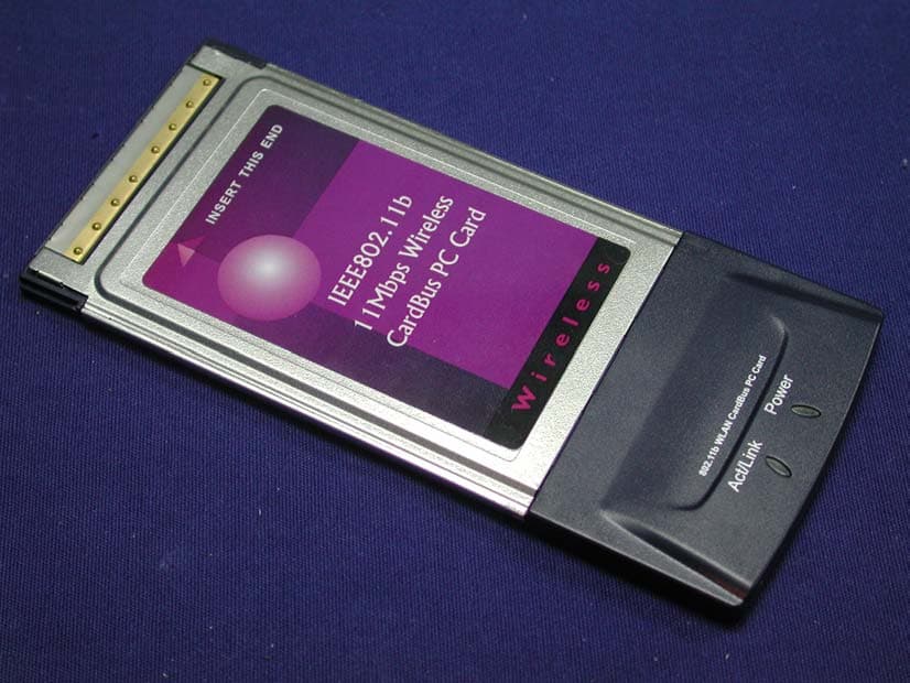 802.11b CardBus Wireless LAN Card - FCC ID MQ4WB2K2 - Abocom Systems Inc