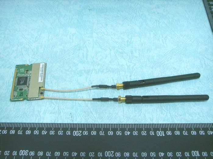 802.11a/b/g Wireless MiniPCI Card - FCC ID MQ4WCM6002 - Abocom Systems Inc