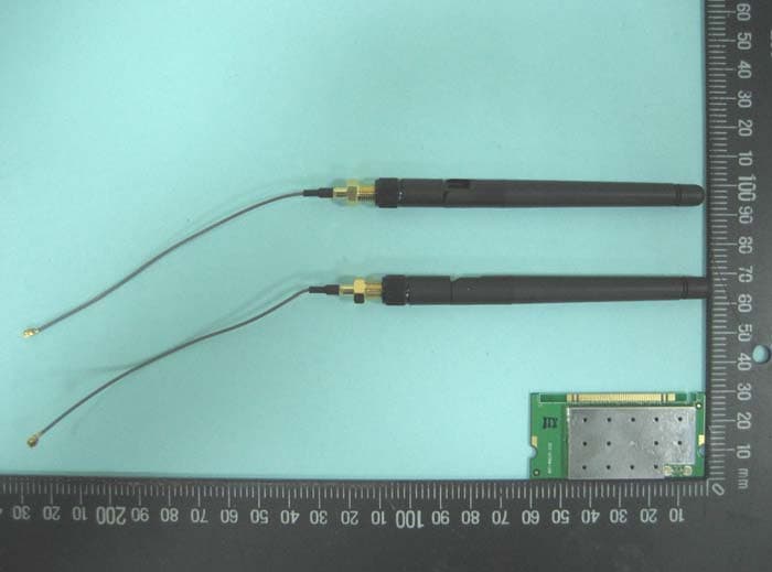 802.11b/g Wireless LAN Mini PCI Card - FCC ID MQ4WM2100 - Abocom Systems Inc (3)