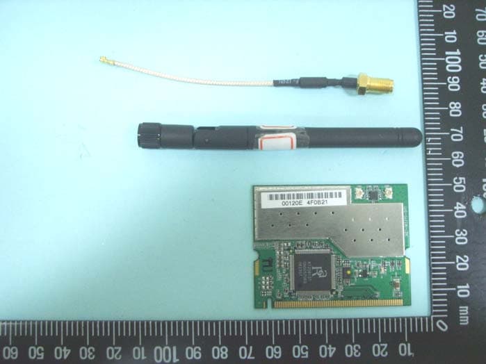 802.11 a/b/g Wireless LAN Mini PCI Card - FCC ID MQ4WM3210 - Abocom Systems Inc (4)