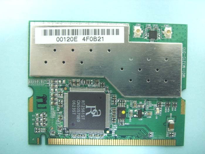 802.11 a/b/g Wireless LAN Mini PCI Card - FCC ID MQ4WM3210 - Abocom Systems Inc