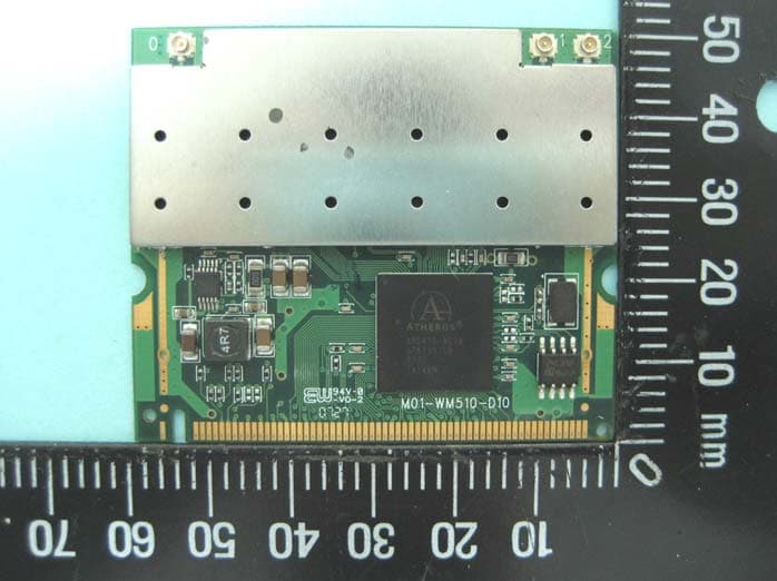 802.11n compliant 2.4GHz Mini-PCI Module - FCC ID MQ4WM5100 - Abocom Systems Inc