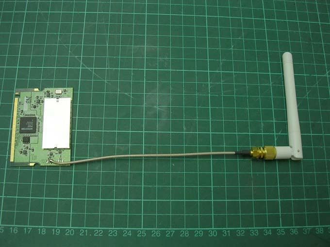 Wireless Mini-PCI Card - FCC ID MQ4WMG2K6 - Abocom Systems Inc