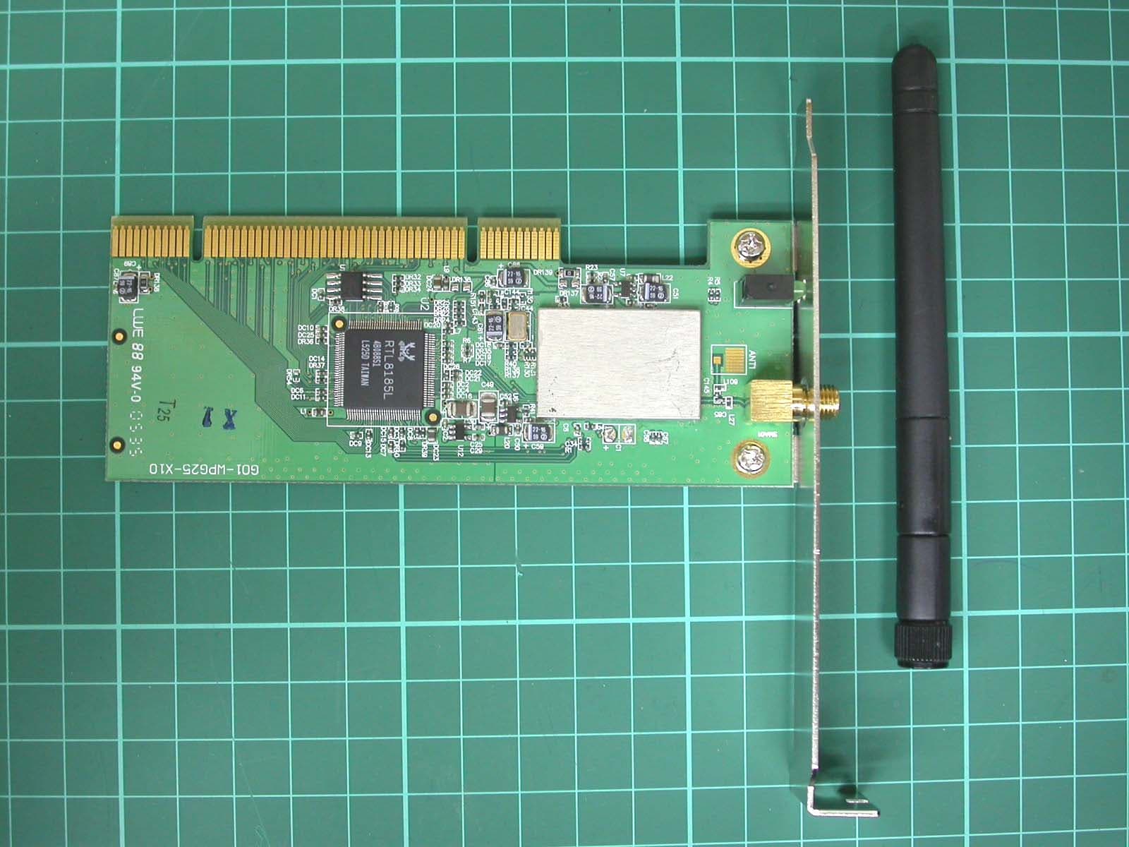 Wireless PCI Card - FCC ID MQ4WPG2500 - Abocom Systems Inc (2)
