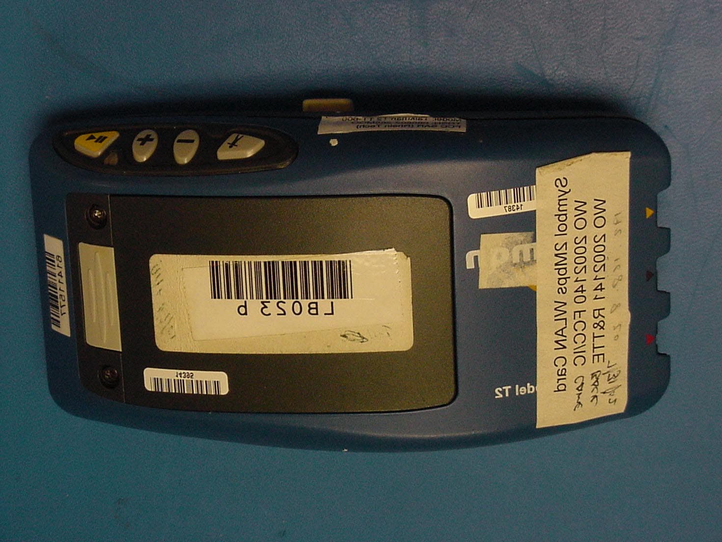 Waist worn Terminal with WLAN - FCC ID MQOTT600-22300 - Vocollect Inc