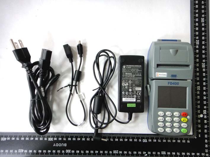 Portable POS Terminal - FCC ID MQT-FD400TICDMA - XAC Automation Corporation