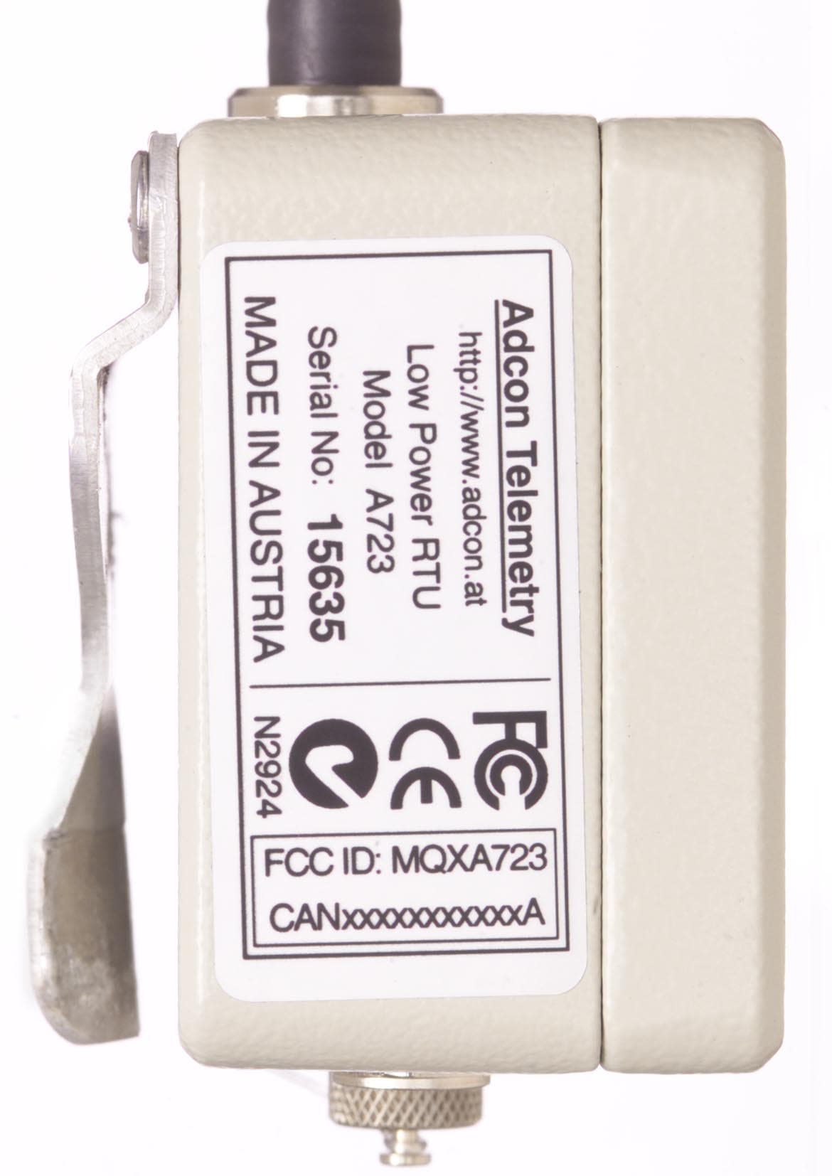 Remote Sensor Interface - FCC ID MQXA723 - Adcon Telemetry Inc (3)