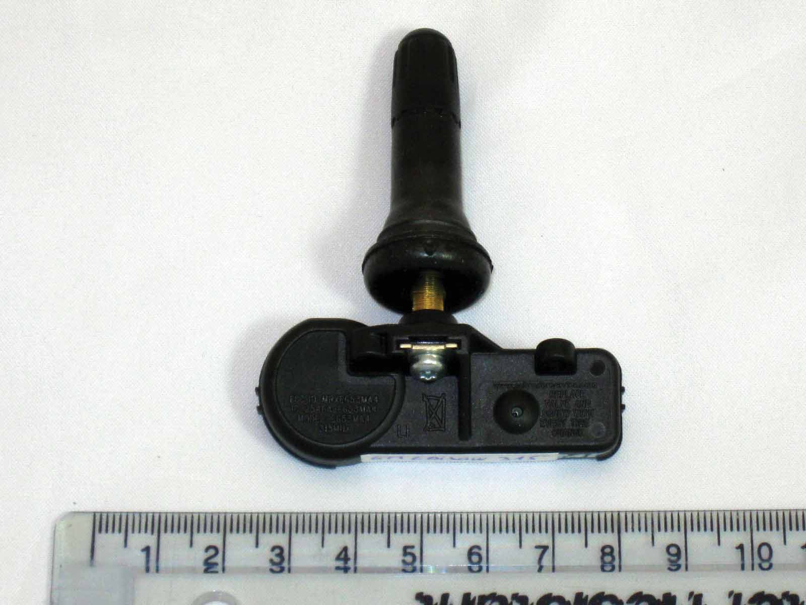 Tire Pressure Monitoring Transmitter - FCC ID MRXEG53MA4 - Schrader Electronics