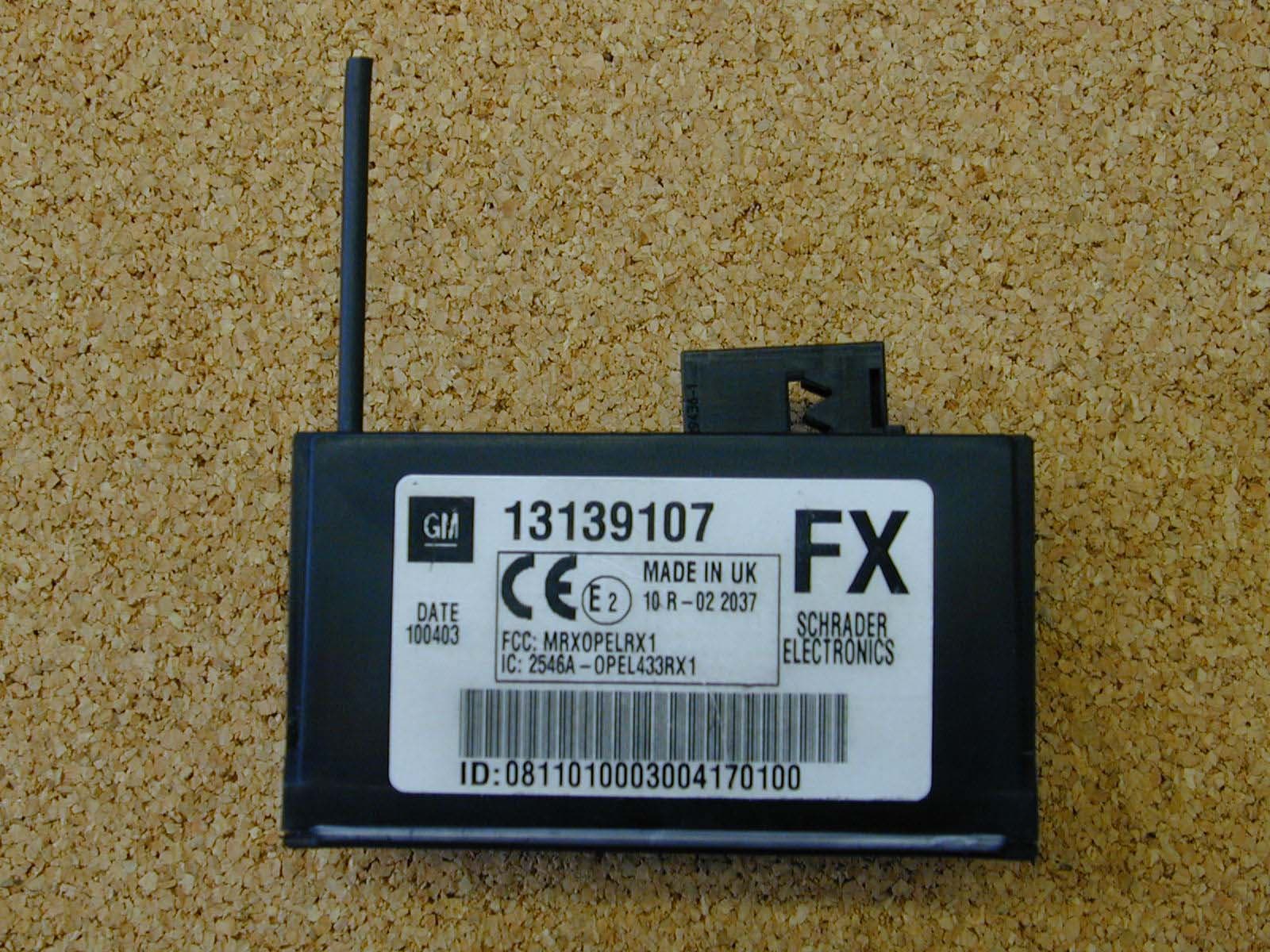 Automotive Receiver - FCC ID MRXGME433RX2 - Schrader Electronics (3)