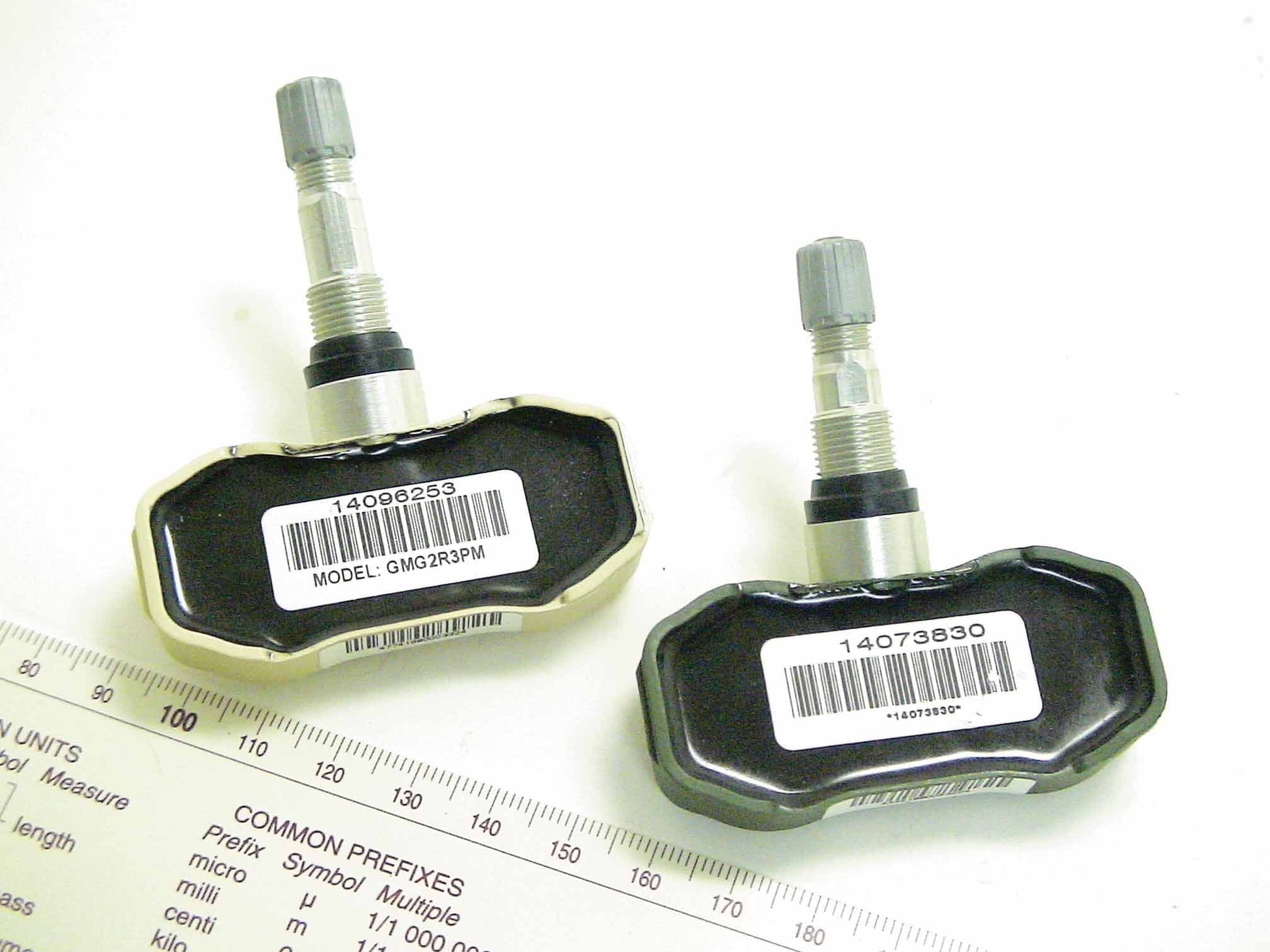 Tire Pressure Transmitter - FCC ID MRXGMG2R3PM - Schrader Electronics